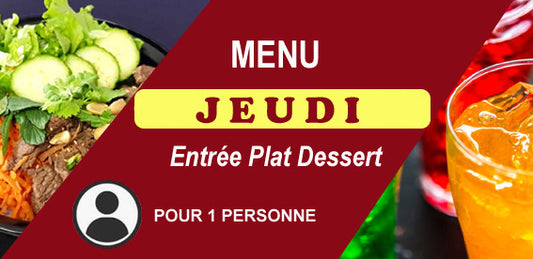 4 - MENU CLASSIC – Jeudi 16 Mai